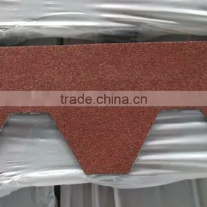 Hexagonal Mosaic Fiberglass Bitumen Roofing Material Asphalt Shingles thumbnail-4