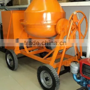 Export Nigeria Market Diesel TILTING DRUM CONCRETE MIXER thumbnail-5