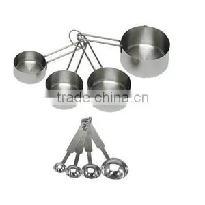Hottest Selling Cheap Price Stainless Steel Measuring Cups and Spoon thumbnail-2