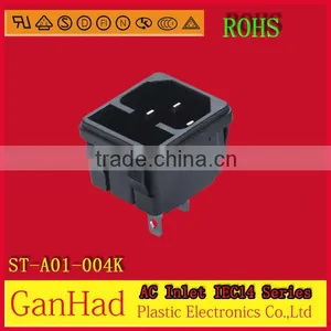 3 Pin AC Inlet With Fuseholder &AC Power Socket With Fuseholder thumbnail-1