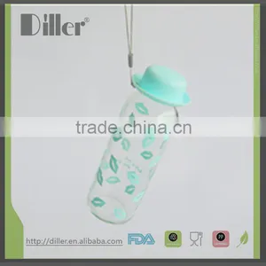 OEM Private Lable BPA Free Tritan Water Bottle Glass Coffee Cup thumbnail-2