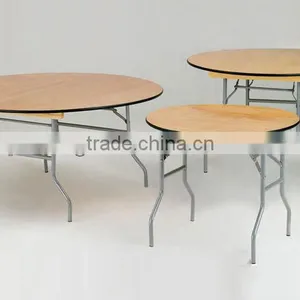 Wooden Round Plywood Tables thumbnail-1