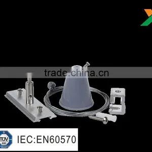 Single Phase 2 Wires Track Suspension Gears Light Fixture Parts thumbnail-3