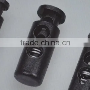 Design Hot Sell Two Holes Plastic Rope Stopper for Garment thumbnail-3