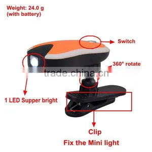 360 Degree Rotatory Table Lamp in LED for Reading Book Light With Clamp thumbnail-2