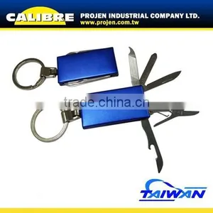 CALIBRE Promotional Gift Keyring Mini Tools Keychain Multi Knife Tool thumbnail-1