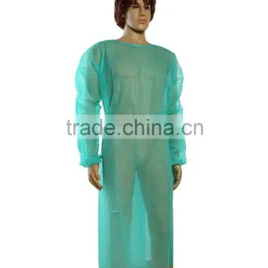 Sterile Disposable Non Woven Surgical Isolation Patient Gown thumbnail-1