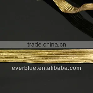 Gold Elastic Braid Bands thumbnail-1