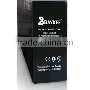Baykee Good Cost Performance Solar Gel Battery 12v 200ah thumbnail-1