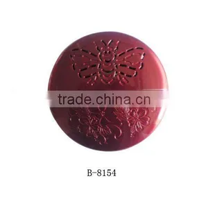 Red Round Metal Chest Stove thumbnail-1