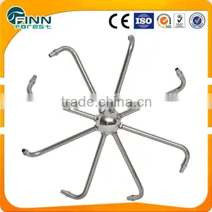 Garden&Swimming Pool Brass and Stainless Steel Fountain Windmill Nozzle thumbnail-1