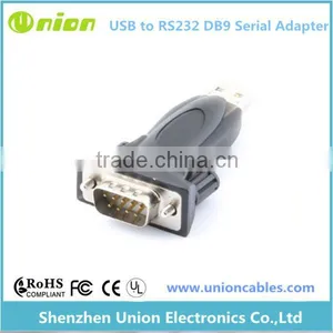 Cables Unlimited Hi Performance FTDI Chip USB to RS 232 DB9 Com Serial Adapter thumbnail-1