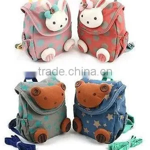 Lovely Bears Rabbit Child Backpack School Bag for Boys & Girls, a Perfect Gift for Kids thumbnail-2