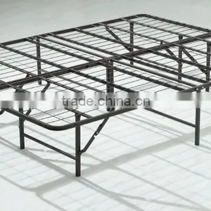 Queen Size Storage Steel Mattress Bed Frame thumbnail-2