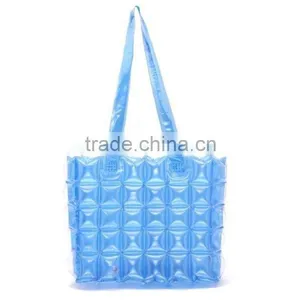 Fashion Orange Color Inflatable Bubble Beach Bag Shoulder Bag thumbnail-5