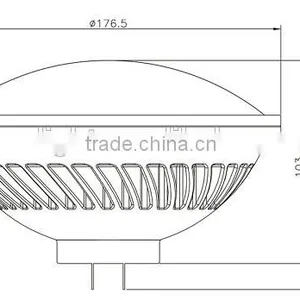 Gx16d Base Screw Terminal PAR56 Led 20W 36W 54W 240V Swimming Pool Light Par56 thumbnail-3