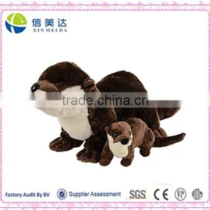 Plush River Otter With Baby Toy thumbnail-1