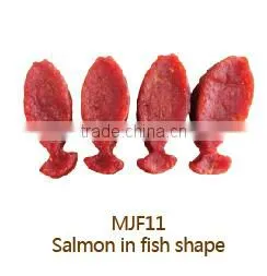 Dog Treats Salmon in Fish Shape Dog Snack thumbnail-1
