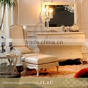 Modern Design High Gloss Make up Dresser Create in Fuzhou AB05-04 From JL&C Furniture thumbnail-1