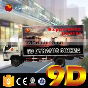 Transportable 9d Trailer Cinema With Good Carrying Capacity thumbnail-4