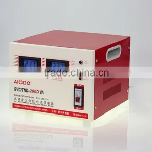 SVC/AVR-2000VA Electric Home Voltage Regulator Made in China thumbnail-1