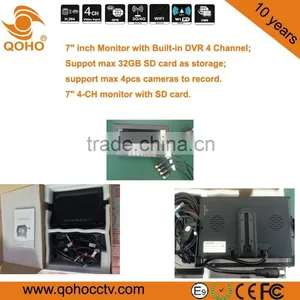 7inch 4-channel DVR With SD Card Slot thumbnail-3