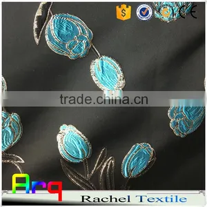Polyester Black Color Ground Curtain Designs- 100% Blackout Jacquard thumbnail-5