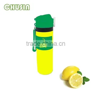 BPA Free Travel Water Bottle Silicone Water Bottle High Quality Fancy Design Reasonable Price thumbnail-3