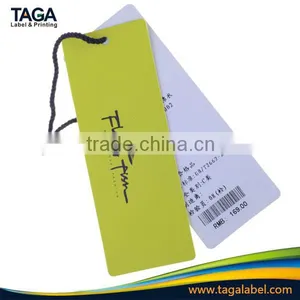 Customized High Quality White Cardboard Printed Tags thumbnail-1