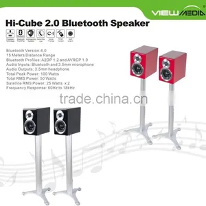 Fashion New Product Hi-Cube Bluetoth Speaker With 2 Channels thumbnail-1