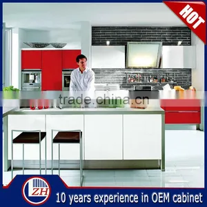 High Gloss Guangzhou Modern Kitchen Cabinets Furniture for Sale thumbnail-6
