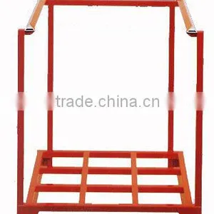 CE Truck Tire Metal Tubular Stack Pallet thumbnail-2