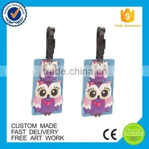Various Hotel Travel Airplane Leather Luggage Tag Custom thumbnail-5