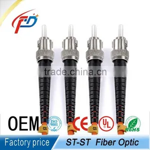 ST-ST Duplex Multymode Fiber Optic Patch Cable Connector thumbnail-3