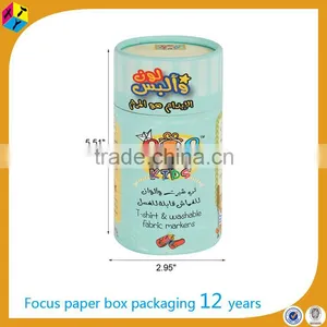 Custom Cute Paper Box t Shirt Tube Packaging thumbnail-2