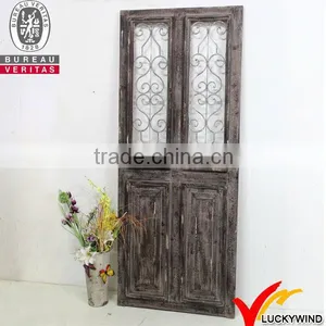 Rustic Antique Wood Decorative Room Divider thumbnail-1