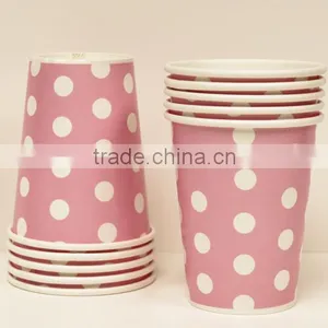 Bulk Wholesale Party Disposable Paper Cup Cheap Beverage Paper Cup thumbnail-4