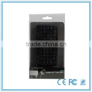 New Design 2 in 1 Portable Mini Wireless Bluetooth Keyboard Power Bank Built-in 5000mAh for Smart Phone thumbnail-5