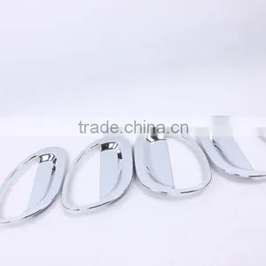 Car Handle Bowl 4 Pcs ABS Chrome For Renault Kwid 2016 Accessories thumbnail-3