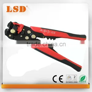 Made in China Dual Color 3 in 1 Wire Stripper Cutter and Crimping Pliers LS-A318 Multi Functional Automatic Wire Stripper thumbnail-1