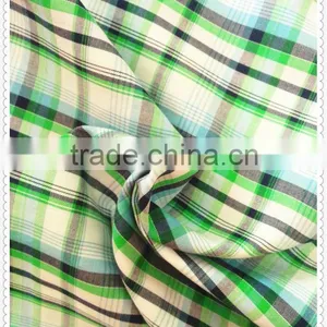 100% Cotton Yarn Dyed Check Fabric for Kids' Clothes thumbnail-4