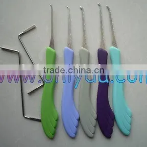 NEW High Quality 5 Pcs Set Lock Pick, House Lock Open Tool, Locksmith thumbnail-1