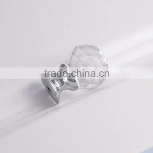 Chrome Plated Kitchen Cabinet Drawer Round Crystal Rhinestone Furniture Handles Knob From China High Quality Cheap Price thumbnail-4