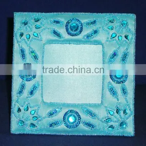 Indian Hand Embroidery Decorative Photo Frame thumbnail-1