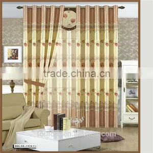 100% Polyester Printing Shading Cloth Curtain thumbnail-1