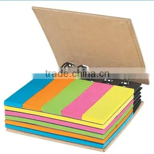 2016 Hot Sale Eco Friendly Kraft Paper Sticky Sticky Notes thumbnail-1