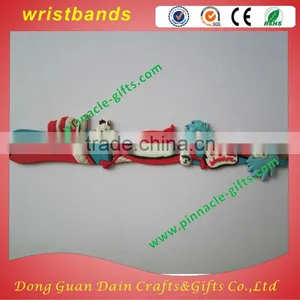 Soft Pvc Sports Wristbands With Custom Logo for Men thumbnail-1