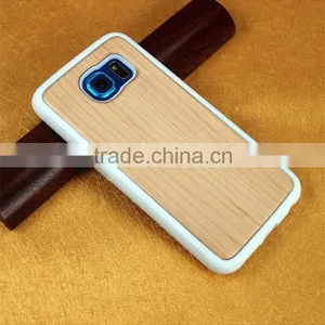 OCASE High Quality TPU Wood Back Cover Case for Samsung Galaxy S6 Edge for Samsung Galaxy S6 Case thumbnail-3