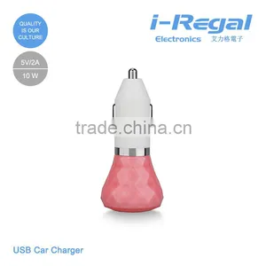 New Arrival Universal Car Cell Phone Chargers Dual Usb Car Charger thumbnail-1