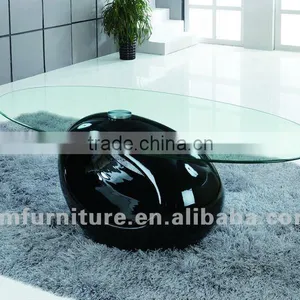 Popular Clear Tempered Glass Top Coffee Table thumbnail-1